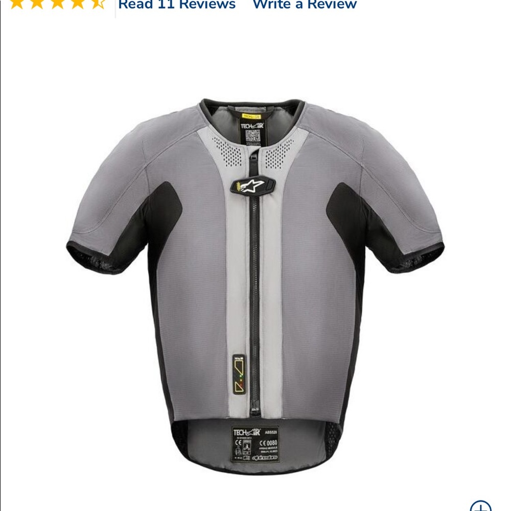 Alpine*Stars air bag motorcycle jacket